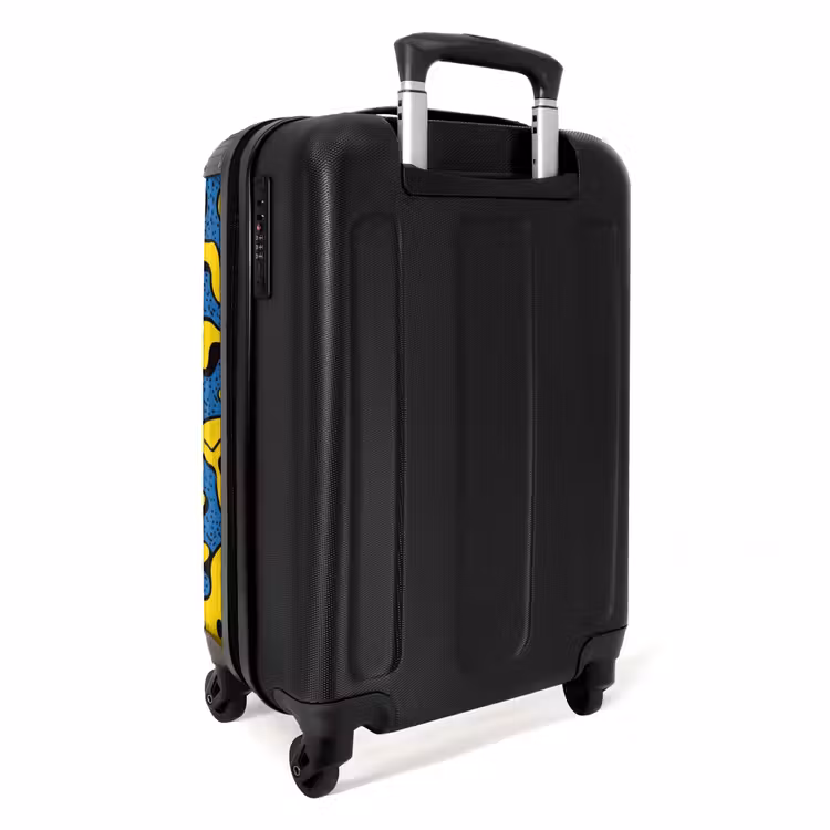 Valise - Des smileys qui s'enchaînent sur fond bleu — 4