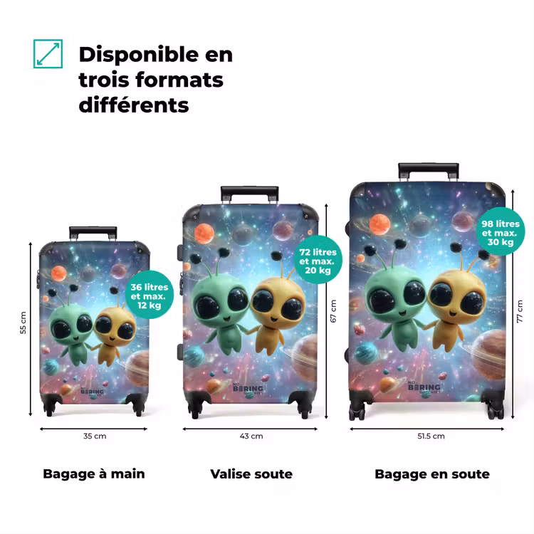 Valise - Deux extraterrestres dans l'espace — 3