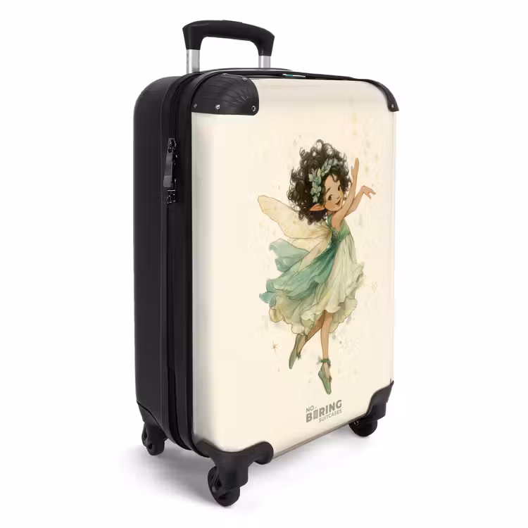 Valise - Elfe aux boucles sombres et à la robe verte — 2