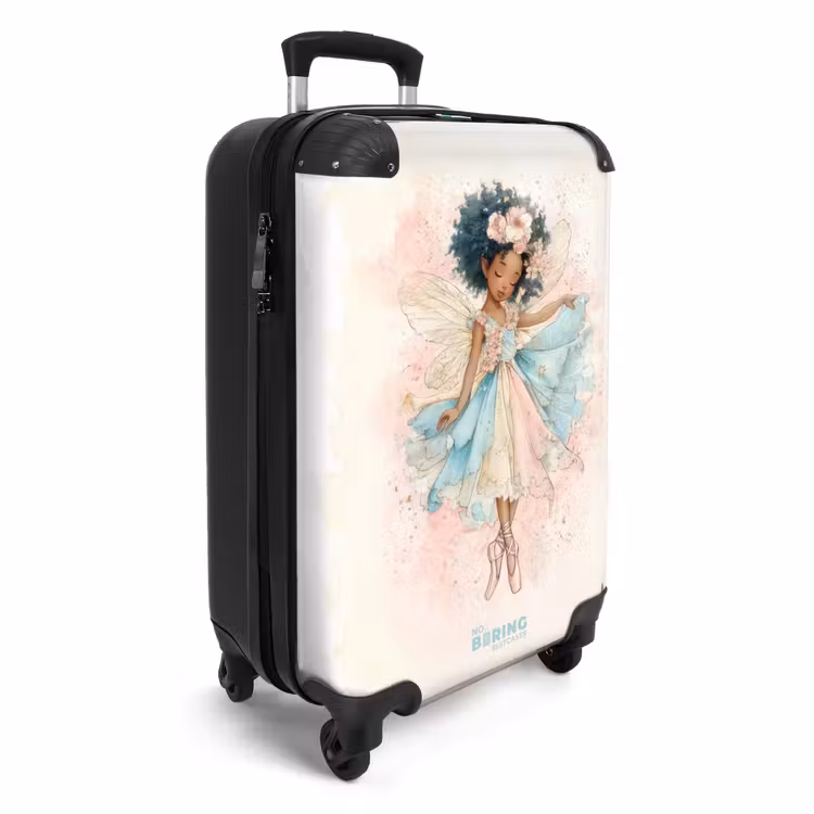 Valise - Elfe en robe et ailes pastel — 2