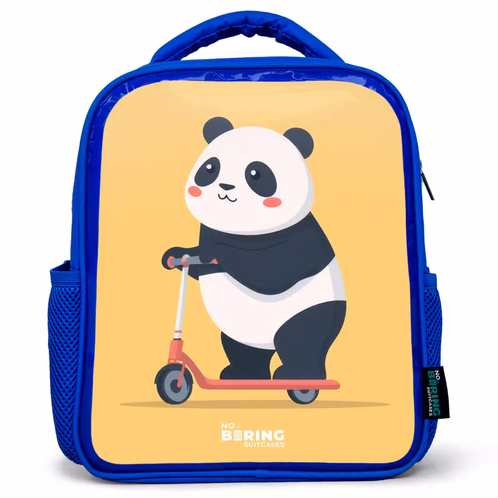 Sac à dos enfant - Bleu - Panda - Marchepied - Jaune — 1