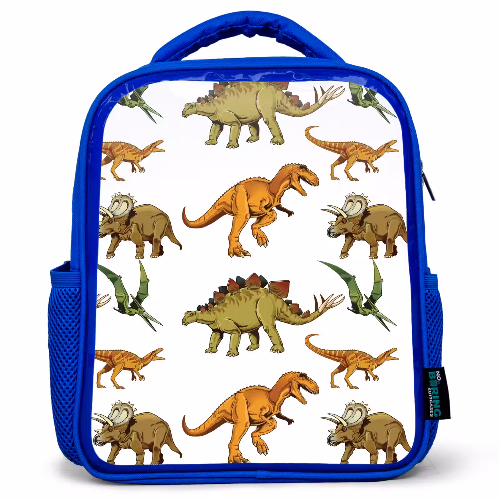 Sac à dos enfant - Bleu - Dinosaure - Dessin - Garçons - Enfants — 1
