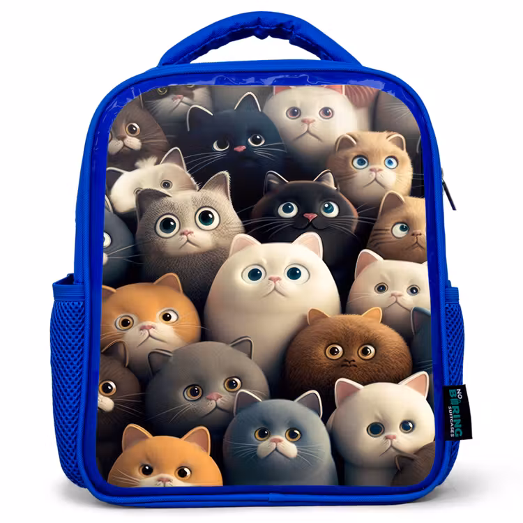 Sac à dos enfant - Bleu - Appel du chat — 1