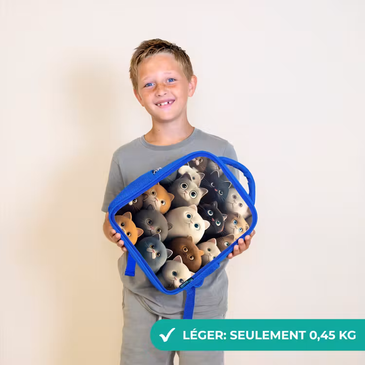 Sac à dos enfant - Bleu - Appel du chat — 3