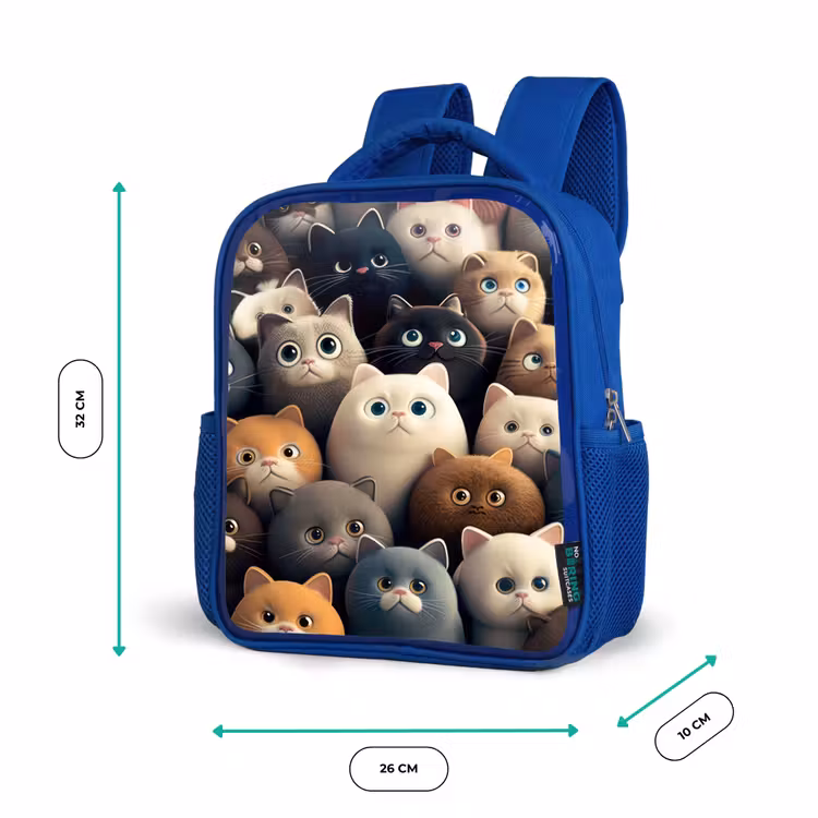 Sac à dos enfant - Bleu - Appel du chat — 6