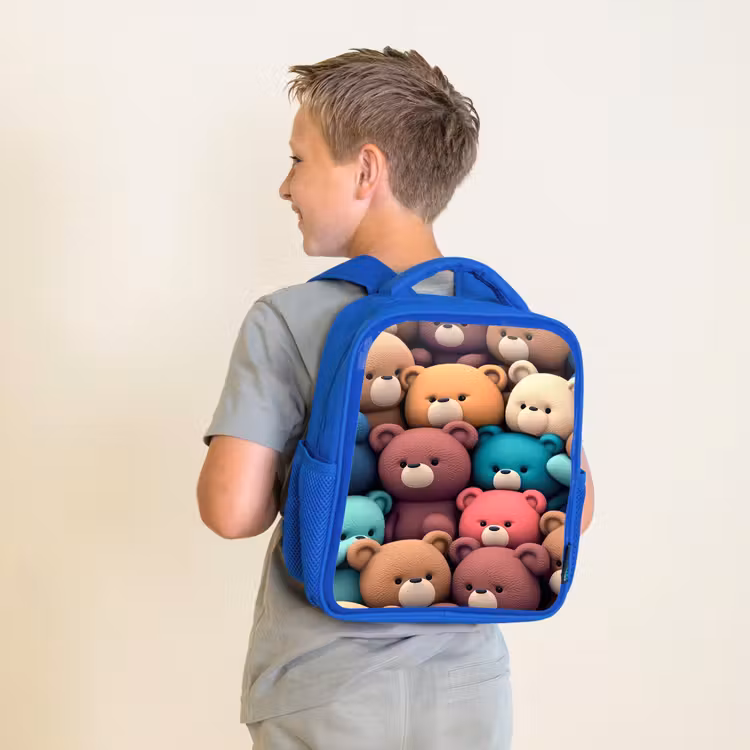 Sac à dos enfant - Bleu - Bonanza des ours — 2