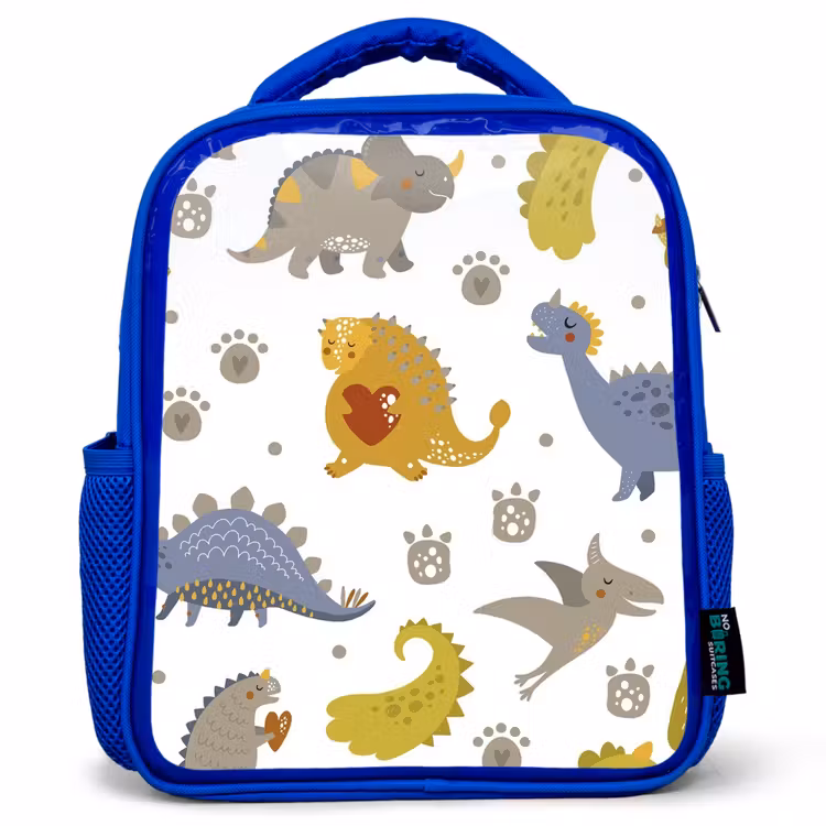 Sac à dos enfant - Bleu - Dinosaure - Enfants - Design - Garçons - Filles — 1