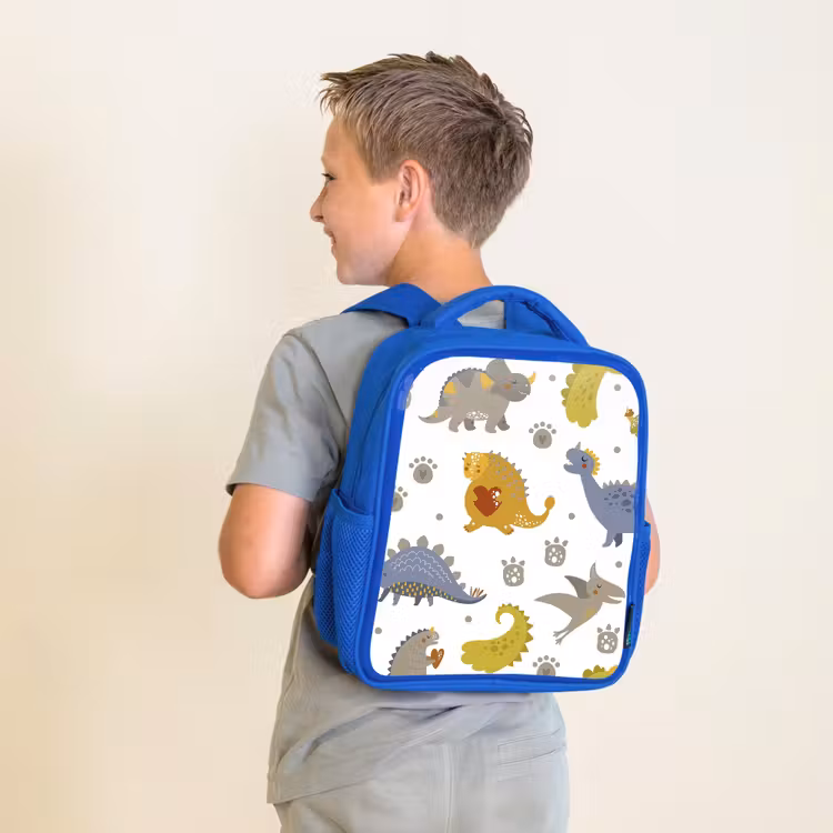 Sac à dos enfant - Bleu - Dinosaure - Enfants - Design - Garçons - Filles — 2