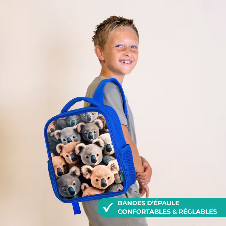 Sac à dos enfant - Bleu - Koala Caprioles — 4