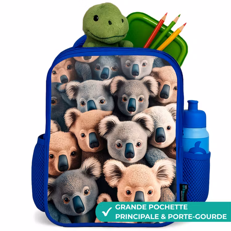 Sac à dos enfant - Bleu - Koala Caprioles — 5