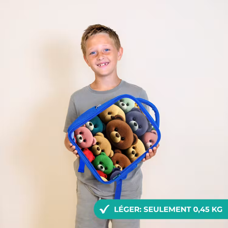 Sac à dos enfant - Bleu - Le gang de l'ourson — 3