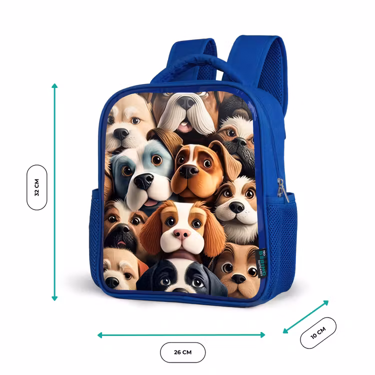 Sac à dos enfant - Bleu - Le gang des aboyeurs — 6