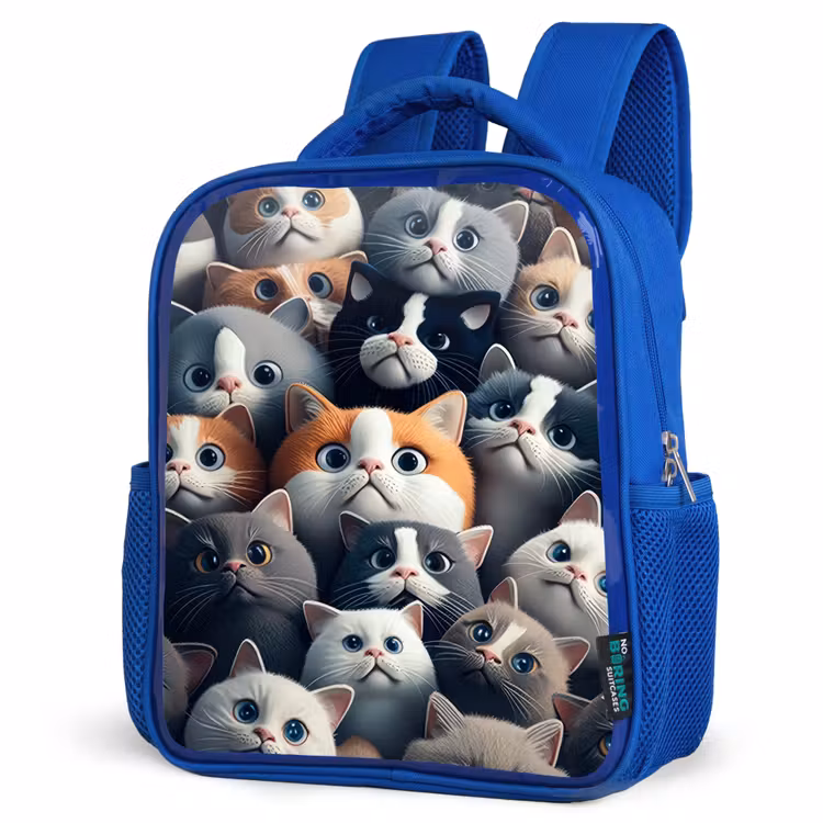 Sac à dos enfant - Bleu - Museaux en peluche — 7