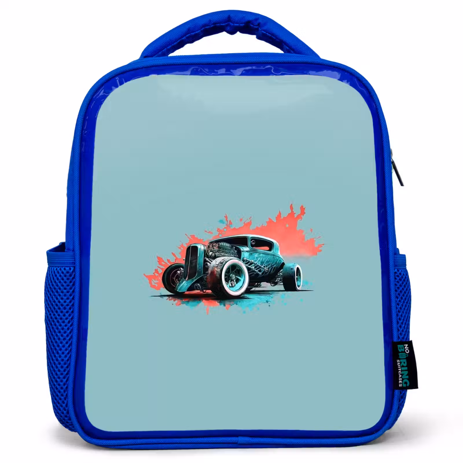 Sac à dos enfant - Bleu - Hotrod turquoise — 1