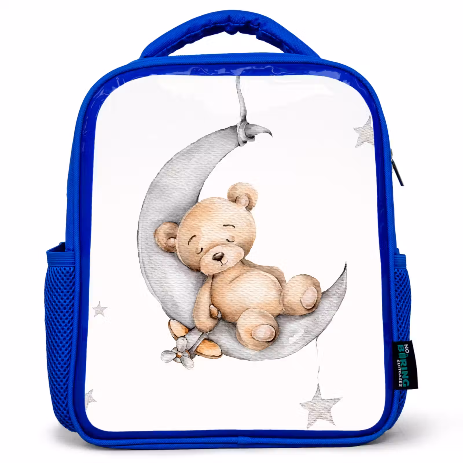 Sac à dos enfant - Bleu - Ours - Lune - Étoiles - Enfants — 1