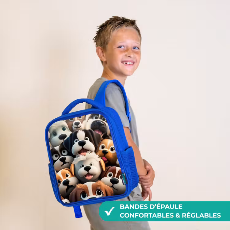 Sac à dos enfant - Bleu - Barking Bengels — 4