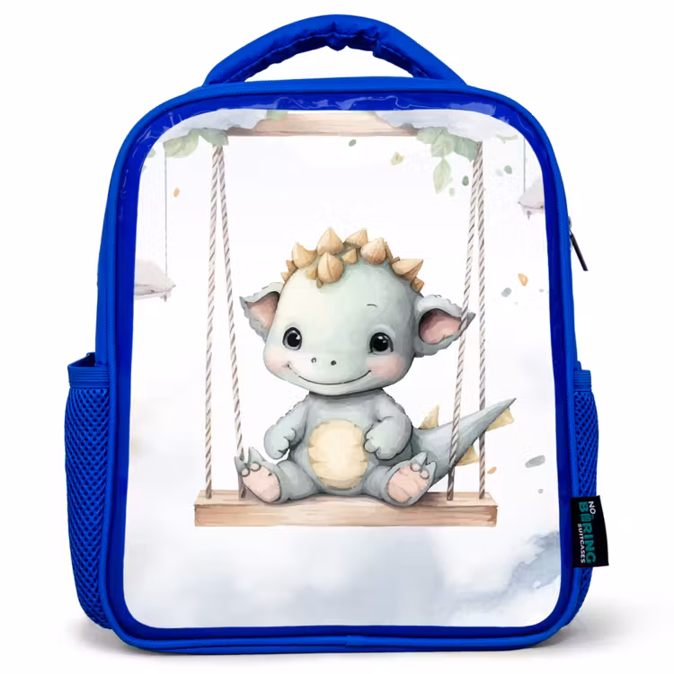 Sac à dos enfant - Bleu - Dragon - Bébé animal - Enfants — 1