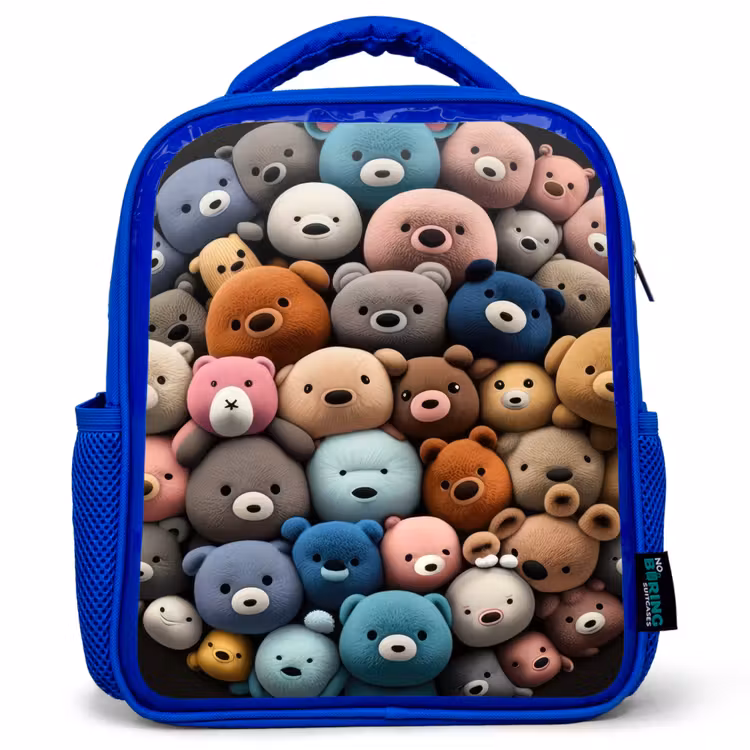 Sac à dos enfant - Bleu - Fête de l'ours — 1