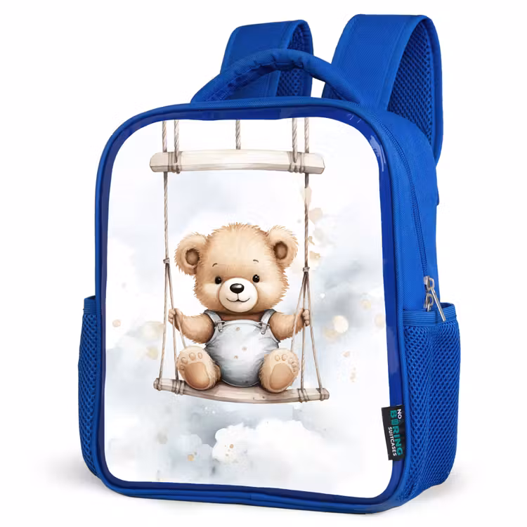 Sac à dos enfant - Bleu - Ours - Bébé - Animal - Enfants — 7