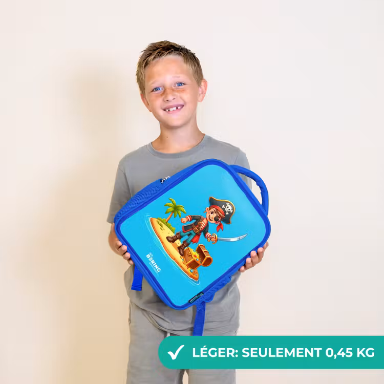 Sac à dos enfant - Bleu - Pirate prêt à piller — 3