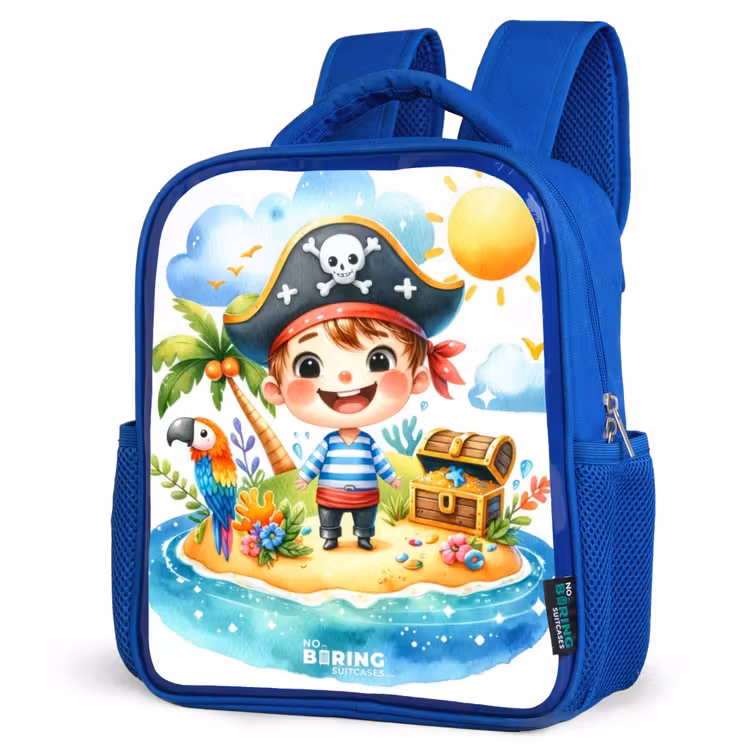 Sac à dos enfant - Bleu - Pirate sur une île — 7