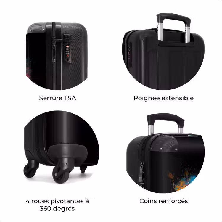 Valise - Contrôleur de jeu couvert de peinture — 8