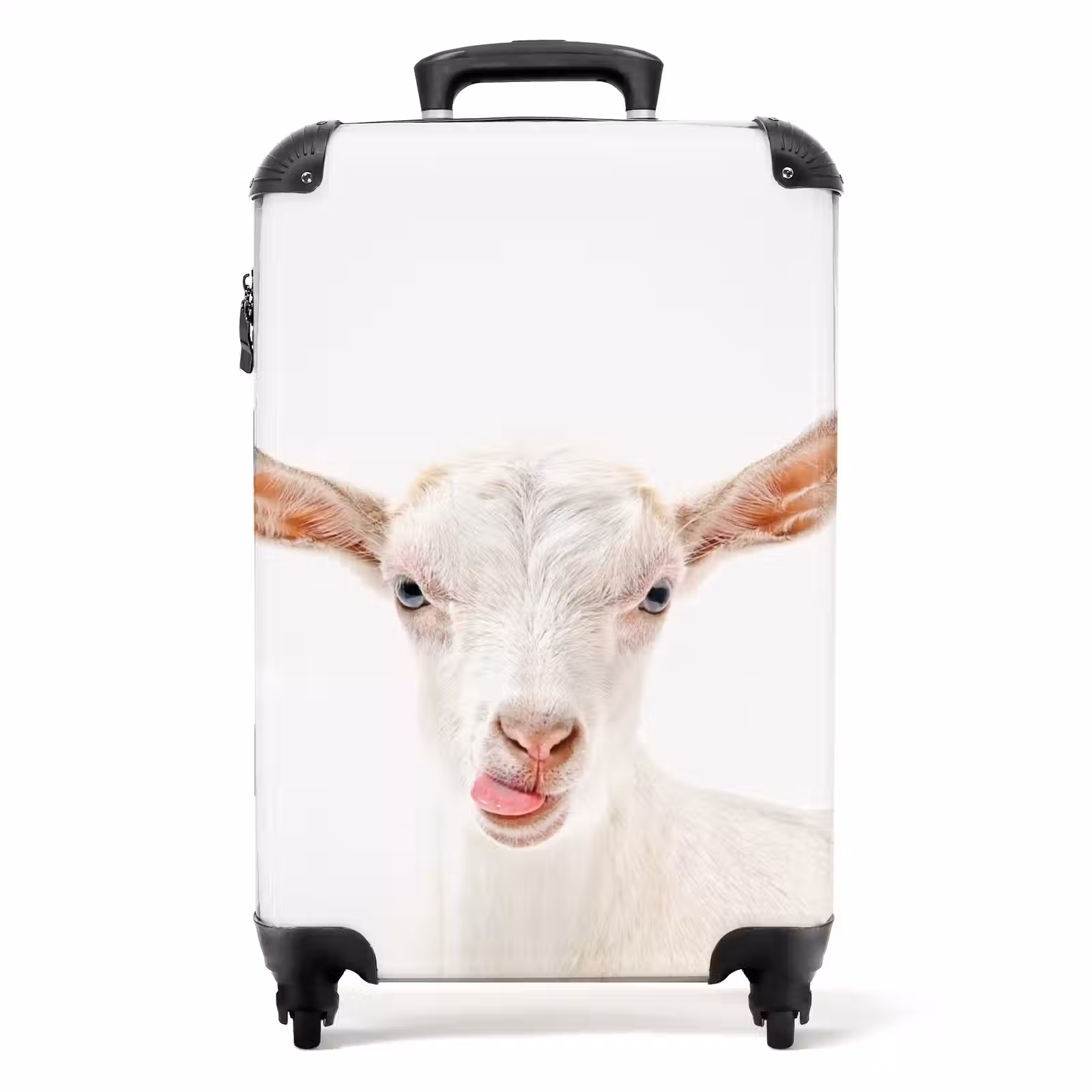 Valise - Chèvre tirant la langue — 1