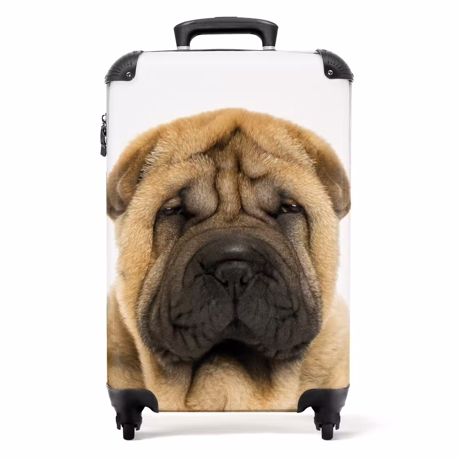 Valise - Chien à la tête en colère — 1