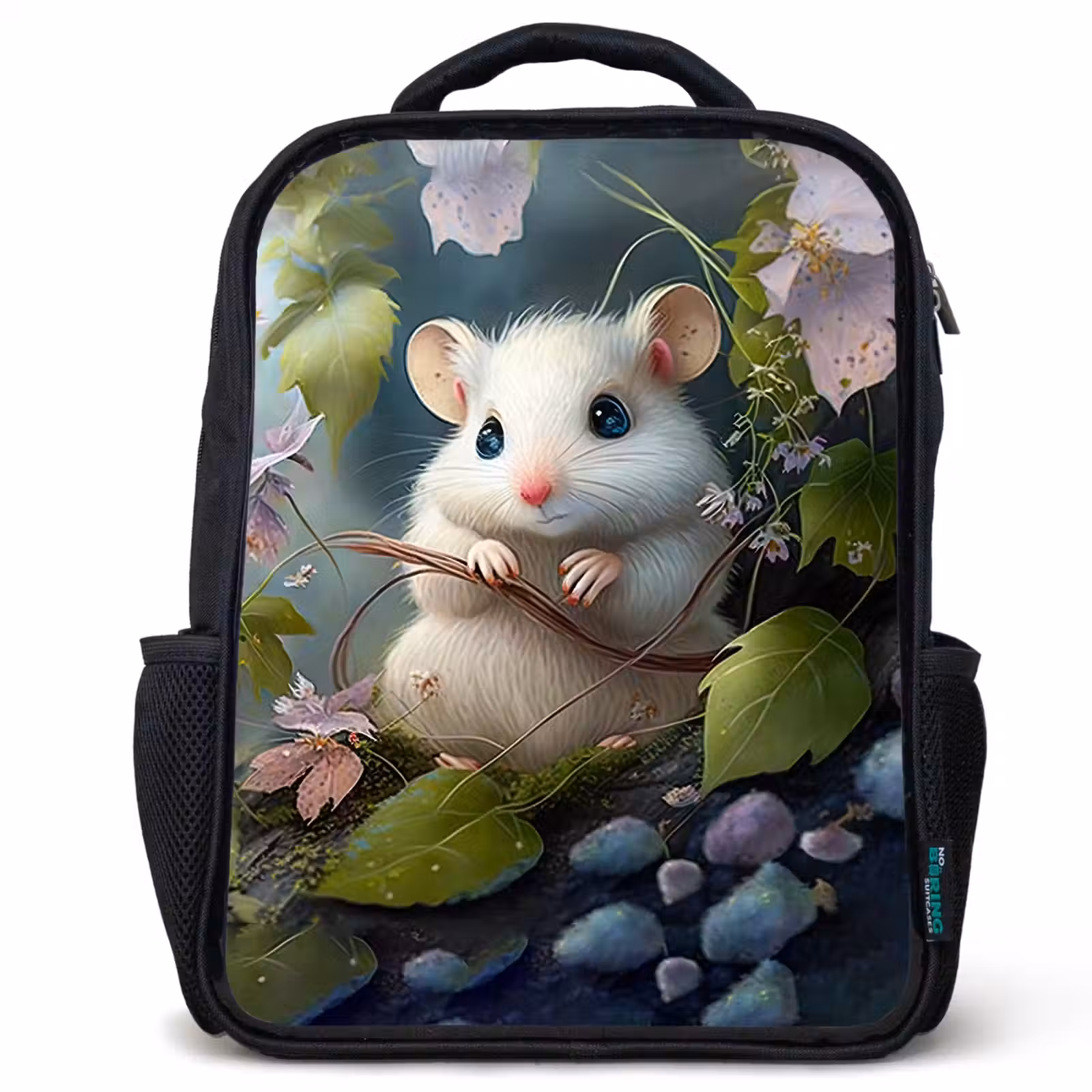Sac à dos enfant - Noir - Souris Muffin — 1
