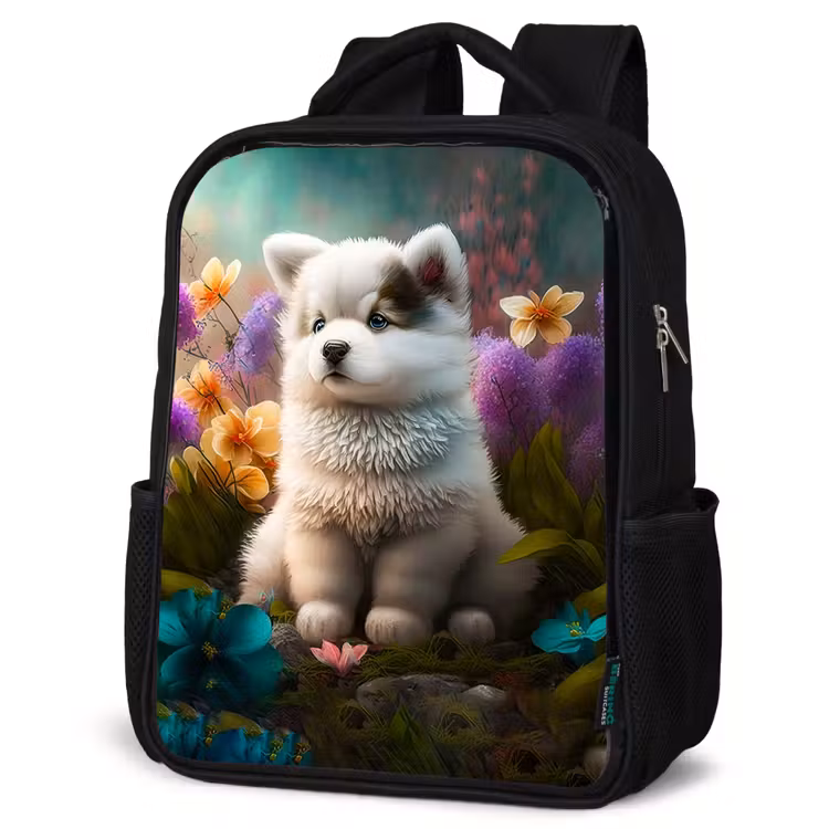 Sac à dos enfant - Noir - Fluffy Franky — 6
