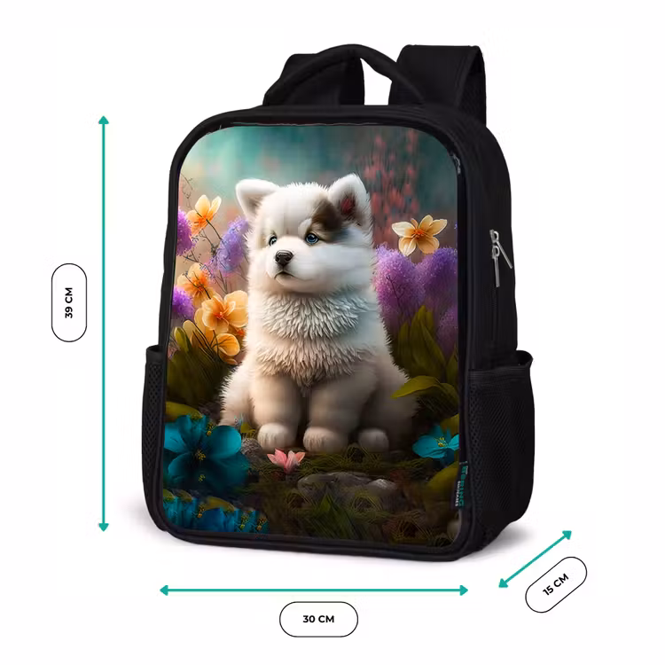 Sac à dos enfant - Noir - Fluffy Franky — 8
