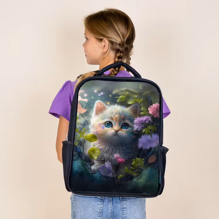 Sac à dos enfant - Noir - Pippa Puss — 4