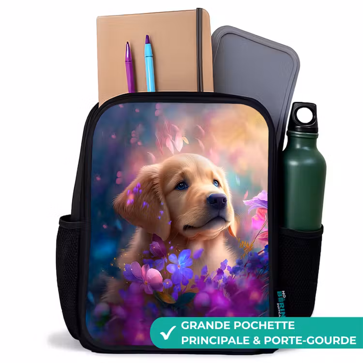 Sac à dos enfant - Noir - Rudy Retriever — 10