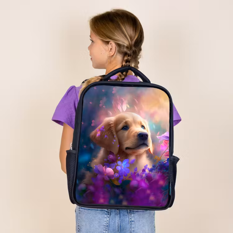 Sac à dos enfant - Noir - Rudy Retriever — 4