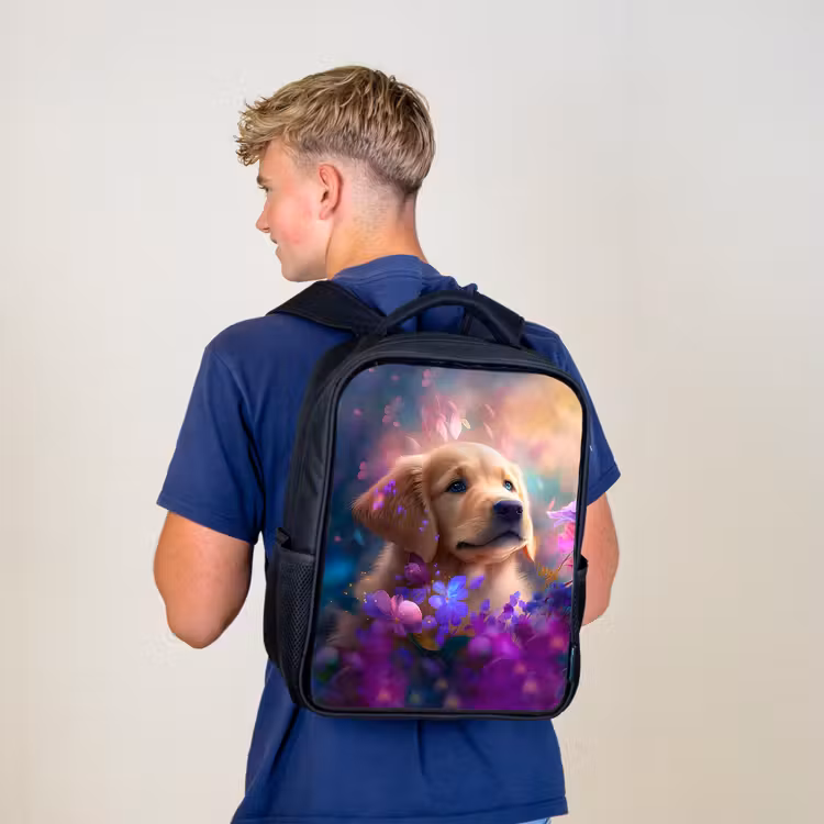 Sac à dos enfant - Noir - Rudy Retriever — 5