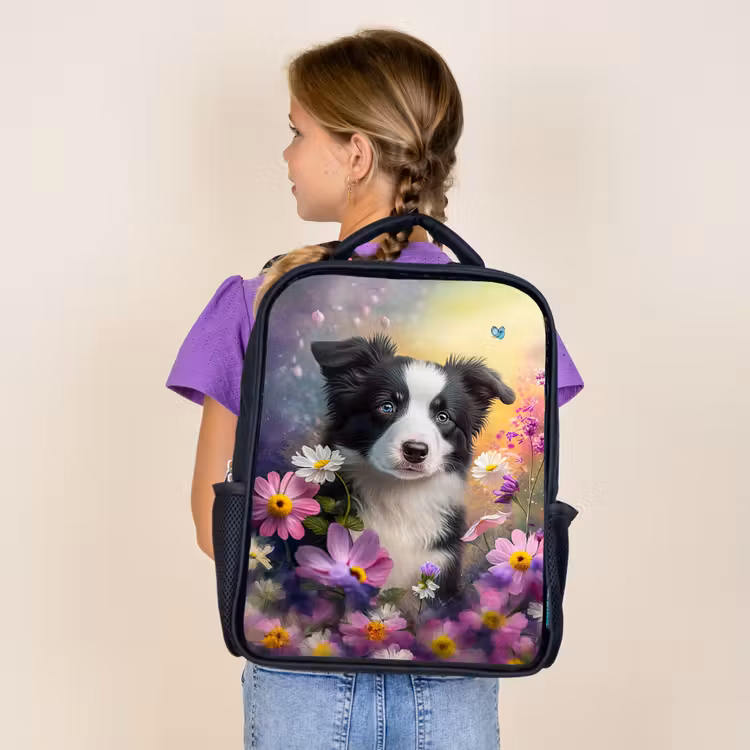 Sac à dos enfant - Noir - Wessel Woof — 4