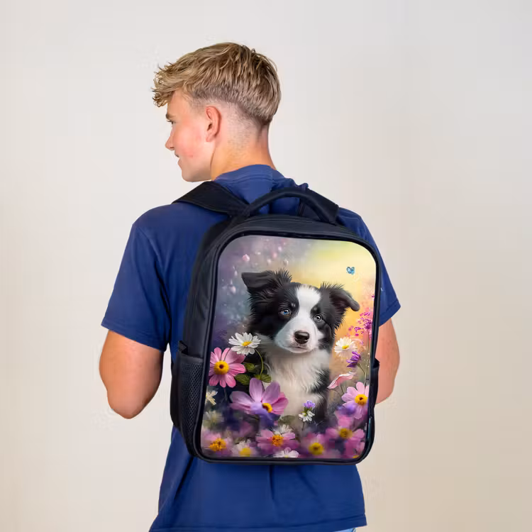 Sac à dos enfant - Noir - Wessel Woof — 5