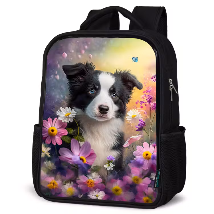 Sac à dos enfant - Noir - Wessel Woof — 6