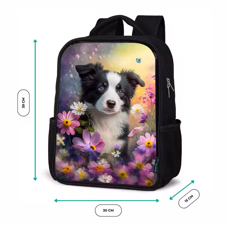 Sac à dos enfant - Noir - Wessel Woof — 8