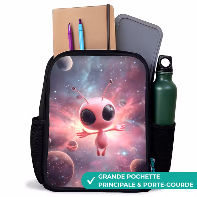 Sac à dos enfant - Noir - Saut de joie parmi les étoiles — 10