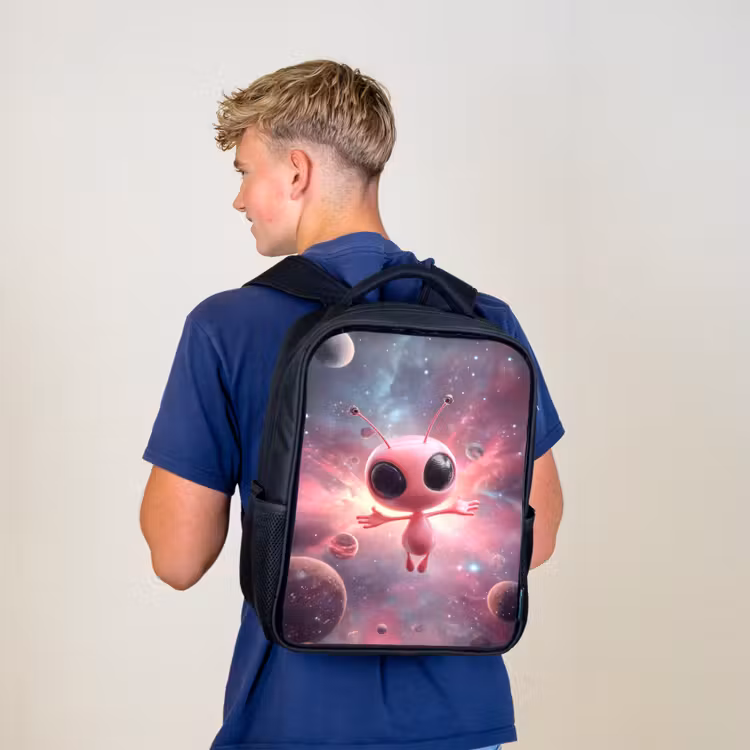 Sac à dos enfant - Noir - Saut de joie parmi les étoiles — 5