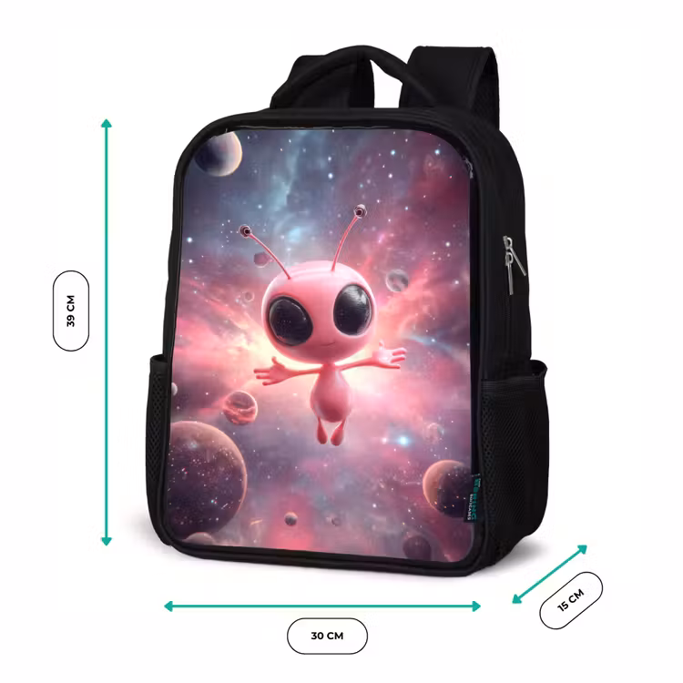 Sac à dos enfant - Noir - Saut de joie parmi les étoiles — 8