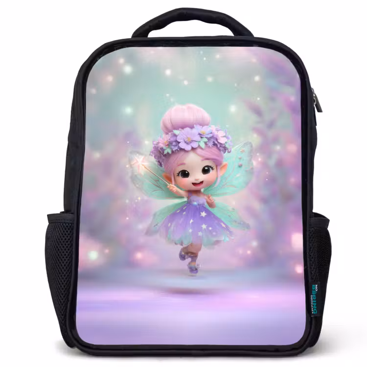 Sac à dos enfant - Noir - Danse printanière étincelante — 1