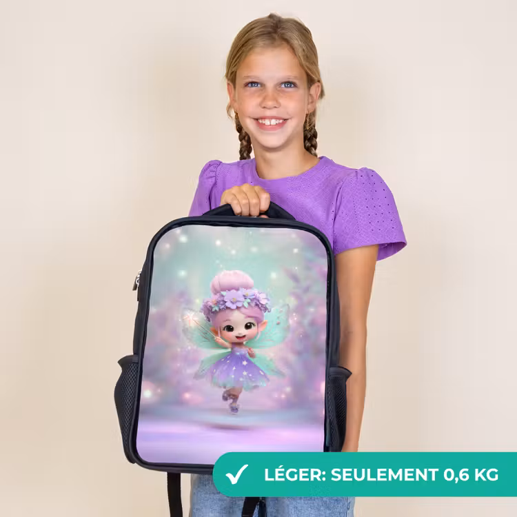 Sac à dos enfant - Noir - Danse printanière étincelante — 9