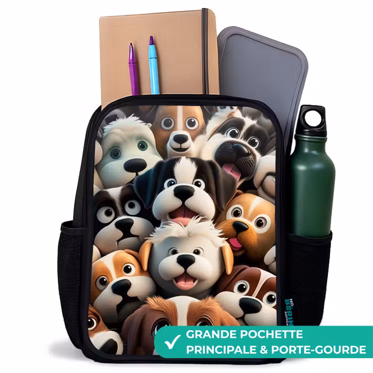 Sac à dos enfant - Noir - Barking Bengels — 10