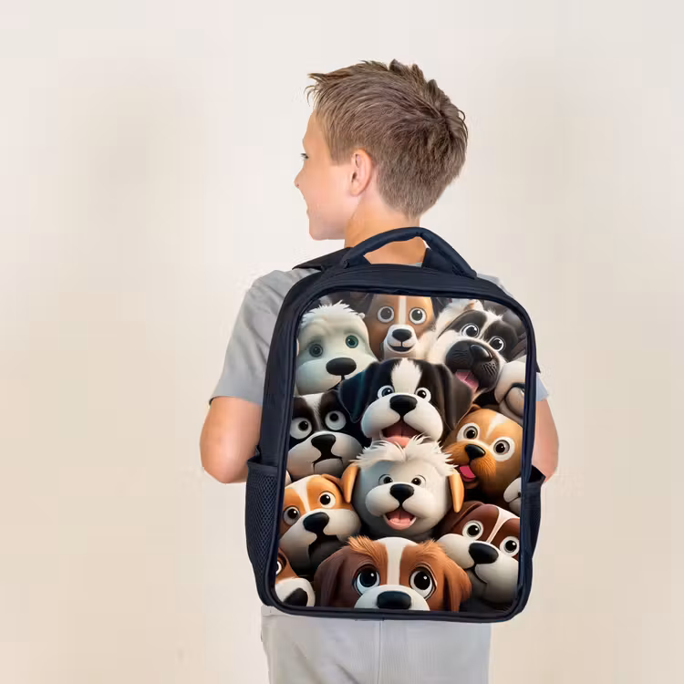 Sac à dos enfant - Noir - Barking Bengels — 2