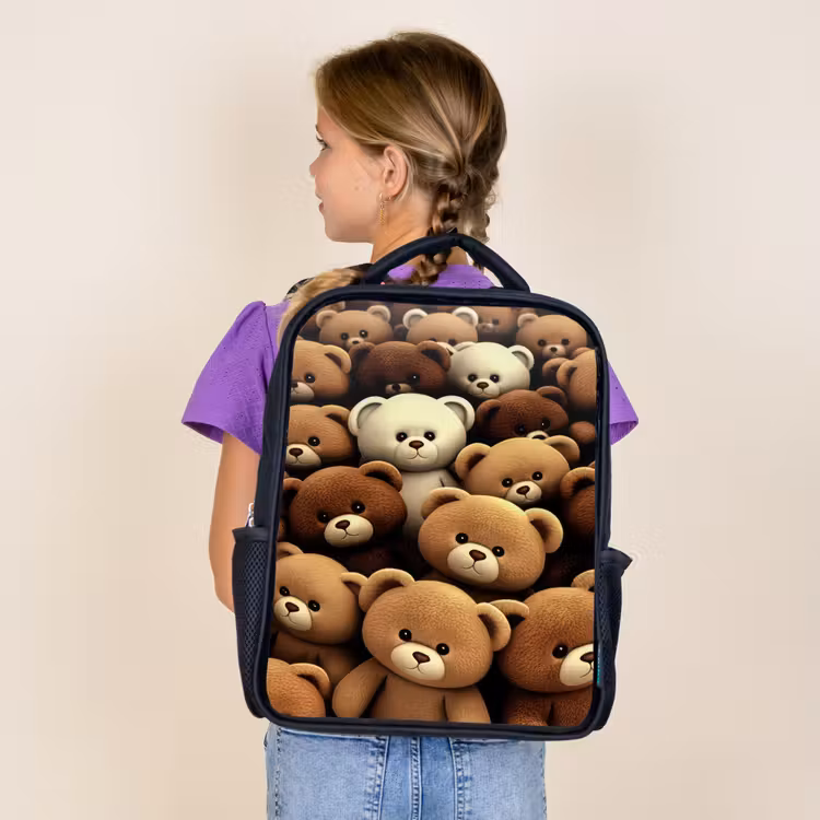Sac à dos enfant - Noir - Beregezellig — 4