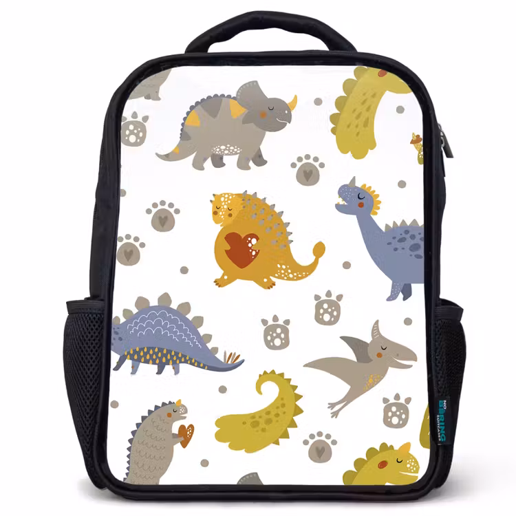 Sac à dos enfant - Noir - Dinosaure - Enfants - Design - Garçons - Filles — 1