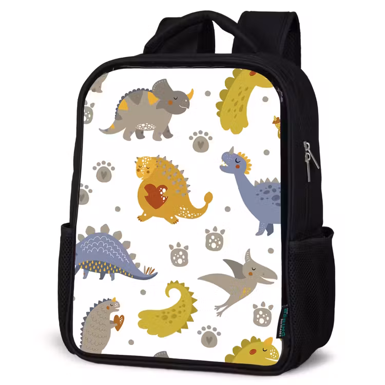 Sac à dos enfant - Noir - Dinosaure - Enfants - Design - Garçons - Filles — 6