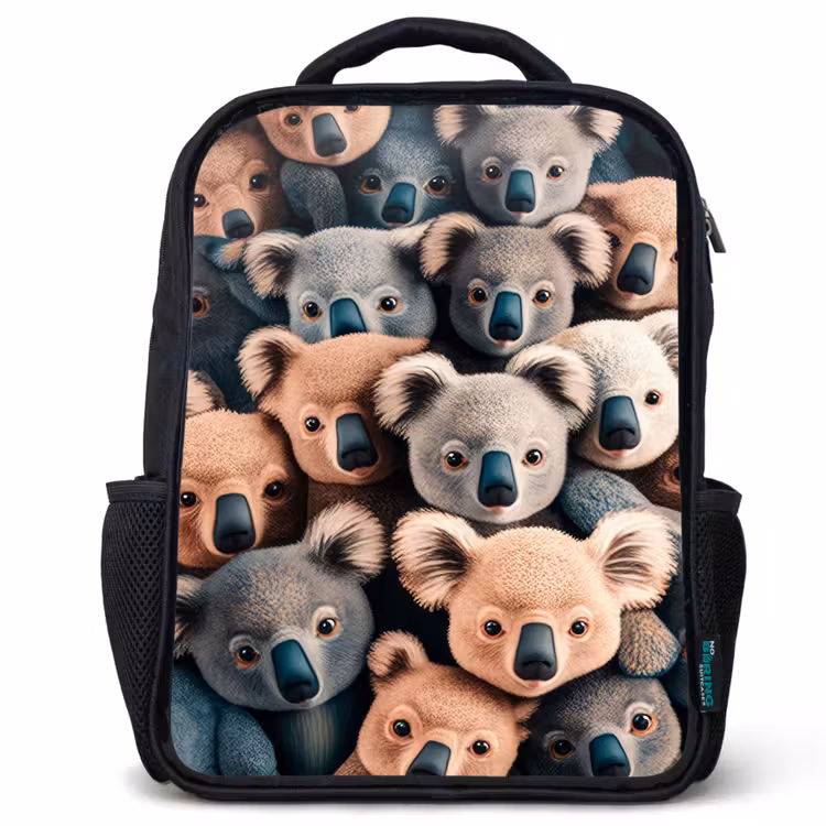 Sac à dos enfant - Noir - Koala Caprioles — 1